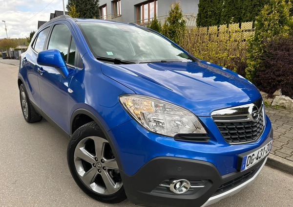 Opel Mokka cena 44900 przebieg: 79000, rok produkcji 2014 z Będzin małe 301
